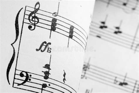 Old Music Notes Stock Photo Image Of Background Wallpaper 29557464
