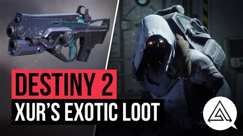 Destiny 2 Xur Location And All Exotics November 17th Youtube