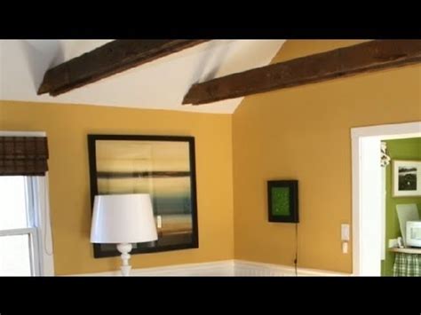 The solution for reaching the area where the highest point of the walls meet the highest point of. Good Colors to Warm a Vaulted Ceiling in a Large Room ...