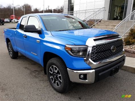 Voodoo Blue 2020 Toyota Tundra Trd Off Road Double Cab 4x4 Exterior