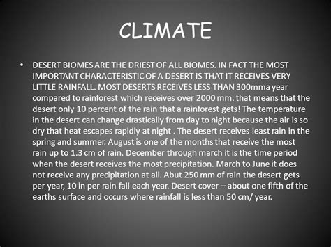 The Desert Biome By Karis Temperature Seasons O Desert Fluctuate