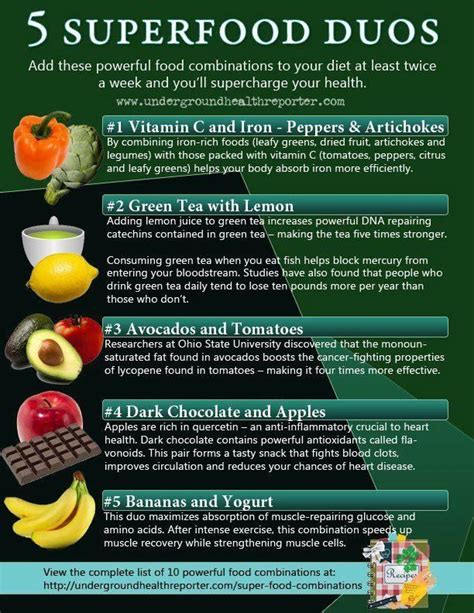 Superfood Combinations For A Catalyst Effect Organic Nutrition