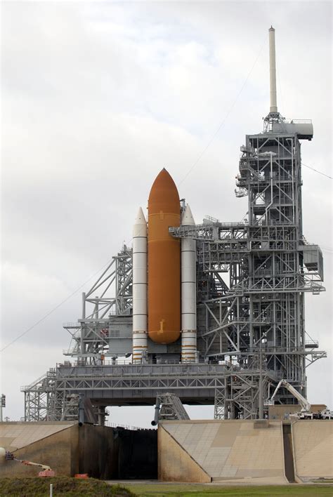 Esa Space Shuttle Discovery Stands Ready On Launch Pad 39b At Nasas