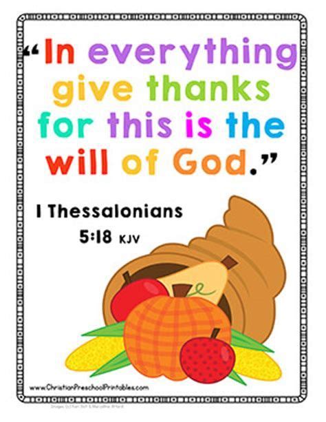 Thanksgiving Sunday School Lessons For Preschoolers Thanksgiving Bible