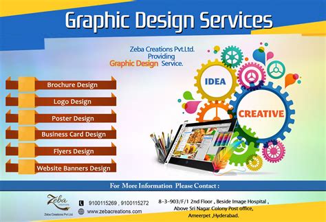 Graphic Designing Services List Offered Services Are Rendered By Our
