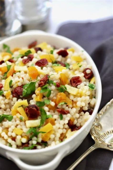 Pearl Couscous with Preserved Lemon | gritsandpinecones.com
