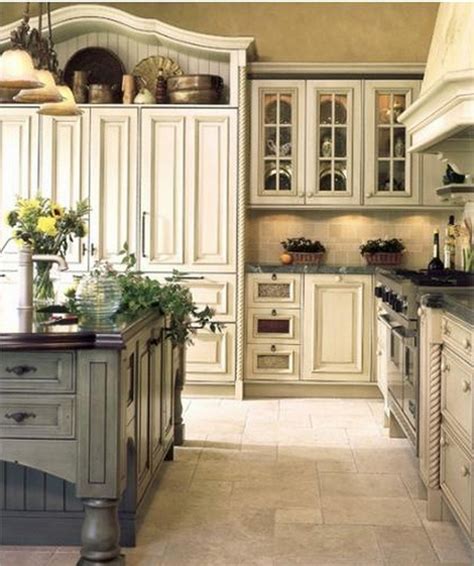 50 Easy And Elegant Cream Colored Kitchen Cabinets Design Ideas Page