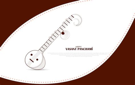 Premium Vector Vector Illustration Of Veena A Musical Instrument