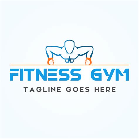 Fitness Gym Logo Template Bobcares Logo Designs Services