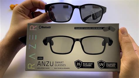 razer anzu smart glasses unboxing review youtube