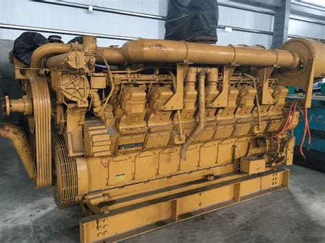 Cat 3516 2000hp 1500rpm Engine 25z Prefix X 2 145hours Sell Used