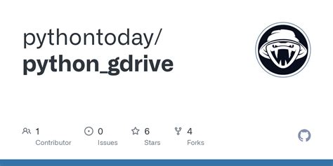 GitHub Pythontoday Python Gdrive