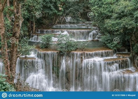 Huai Mae Khamin Waterfall Tier 4 Khuean Srinagarindra National Park