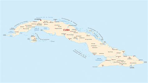 Mapas Geográficos De Cuba Fox Press™