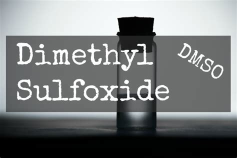 Readily soluble in almost all organic solvents such as alcohols, esters, ketones, chlorinated solvents. Dimethyl Sulfoxide (DMSO) | Dr. John Bergman