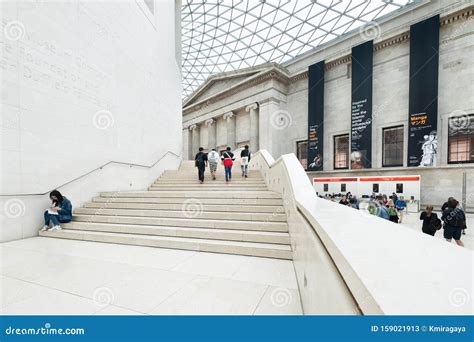 The Great Court At The British Museum In London Editorial Stock Photo