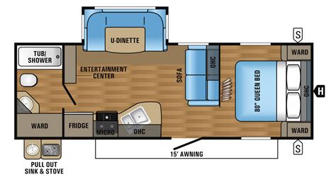 Jayco Bunkhouse Travel Trailer Floor Plans Floorplansclick