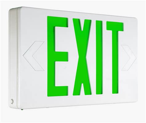 Printable Exit Sign Clip Art