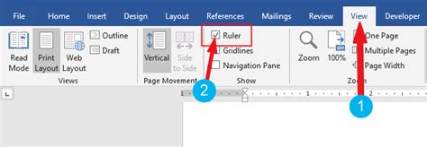 How To Show Ruler In Microsoft Word Software Accountant