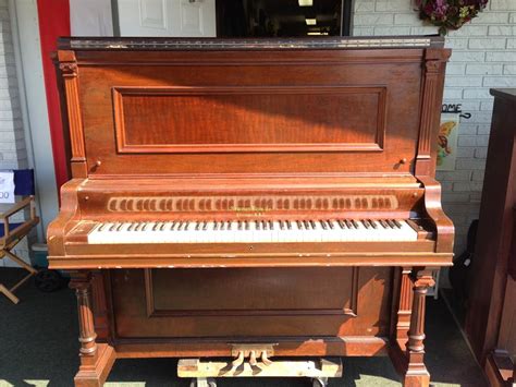 Newman Bros Co Overstrung Grand Piano Antique 14359 Ebay