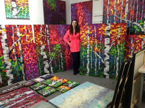 Melissa Mckinnon Painting Abstract Tree Painting Original Landscape