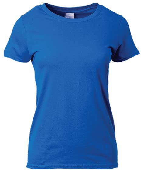 Gildan 76000l Ladies Premium Cotton T Shirt 180gm Gildanmy