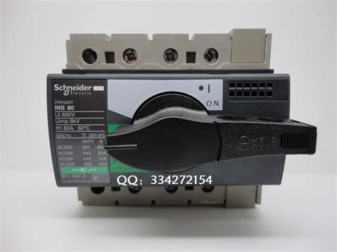 Authentic Schneider Schneider Isolation Switch Load Switch 3p 80a Ins80