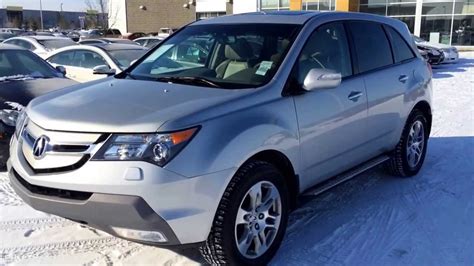 Pre Owned Silver 2009 Acura Mdx Sh Awd Technology Package Review