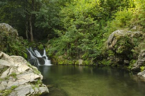 Beautiful Nature River In Dihovo Village Bitola Macedonia Stock