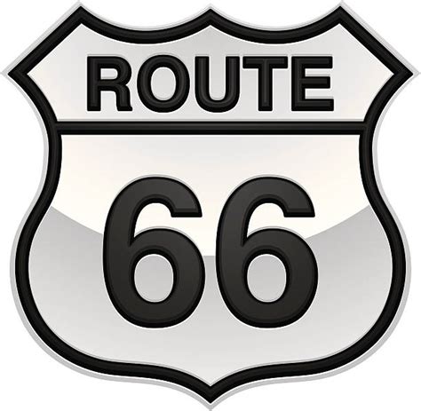 Route 66 Clip Art Vector Images And Illustrations Istock