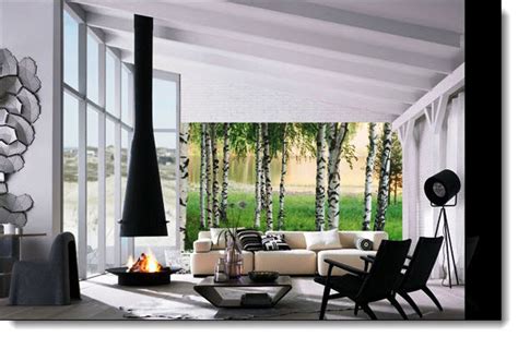 Nordic Forest Wall Mural 290 Full Size Large Wall Murals The Mural Store