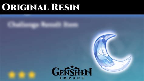 How To Restore Original Resin In Genshin Impact