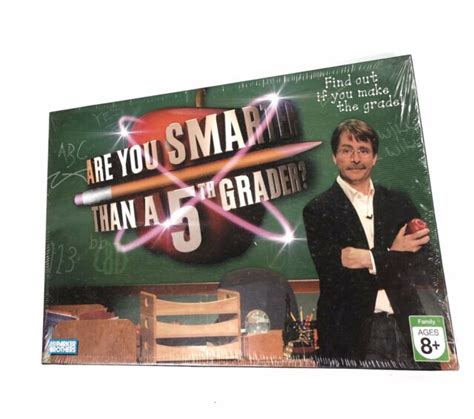 Are You Smarter Than A 5th Grader Parker Brothers Board Game Brand New