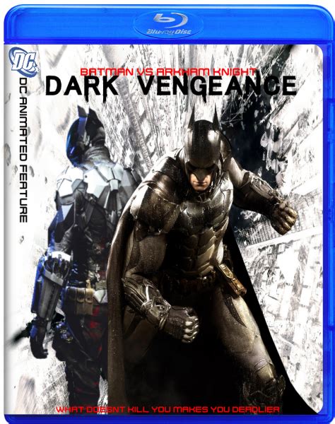 She just has to get through her last night on the job. Batman VS Arkham Knight: Dark Vengeance Movies Box Art ...
