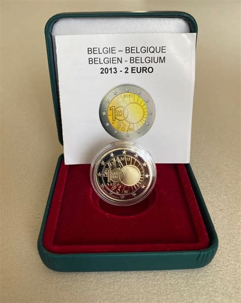 België 2 Euro 2013 Meteorological Institute Proof Catawiki