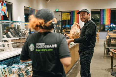 Meet Four People On The Journey Of Starbucks Foodshare Donations Box