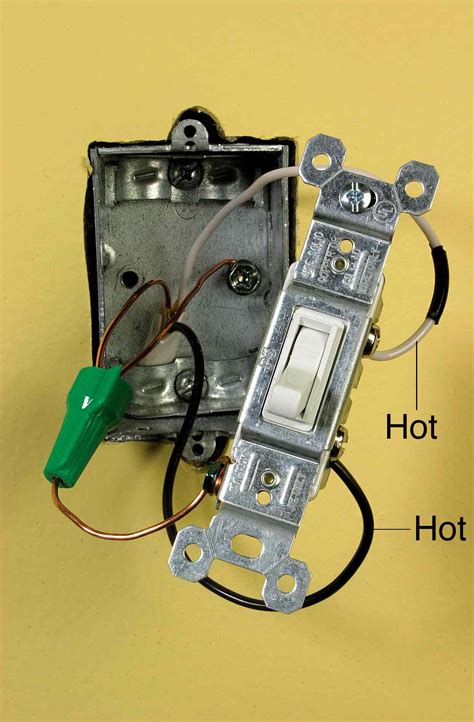 Changing Light Switch No Ground Wire Wiring Diagram And Schematics