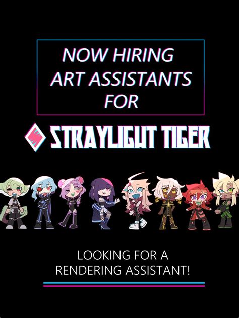 Hiring Webcomic Rendering Assistants For Straylight Tiger ⚡️ Flying