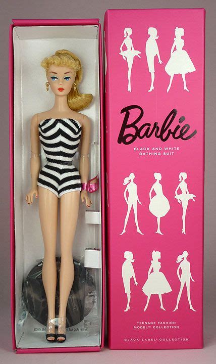 Black And White Bathing Suit Barbie