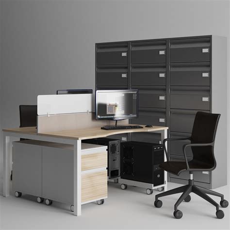 Maybe you would like to learn more about one of these? Office Furniture 3D Model MAX OBJ FBX MTL | CGTrader.com