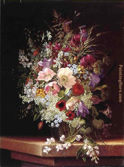 Adelheid Dietrich Still Life With Flowers Painting Anysize