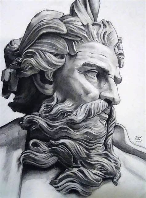 Poseidon Greek God Easy Drawing Poseidon By Khanicus On Deviantart