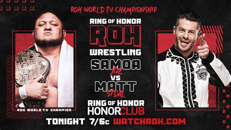 Ring Of Honor Tv Results 61523