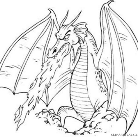 Dragons Clipart Black And White Realistic Pictures On Cliparts Pub 2020 🔝