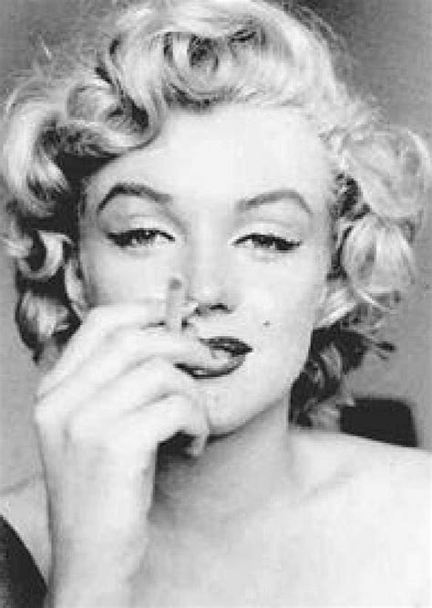 Marilyn Monroe Smoking Poster