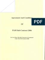 Pam contract 2006 (without quantities). PAM Contract 2018 (With Quantities)