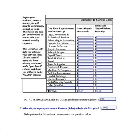 sample expense sheet templates   sample