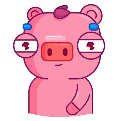 Biggy Piggy Telegram Animated Stickers On Behance