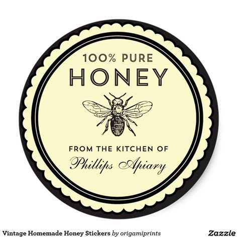 Create Your Own Sticker Honey Sticker Honey Label