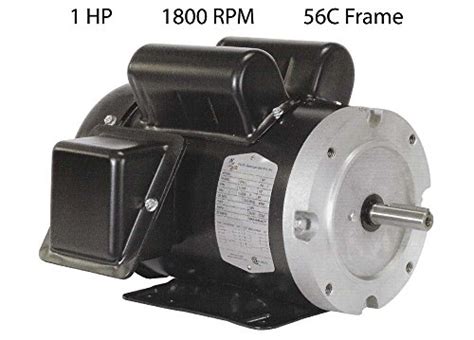 North American Electric 1 Hp 1800 Rpm Single Phase Motor F56c1s4c